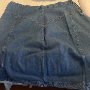 Old Navy A-Line Denim Skirt - Classic Blue